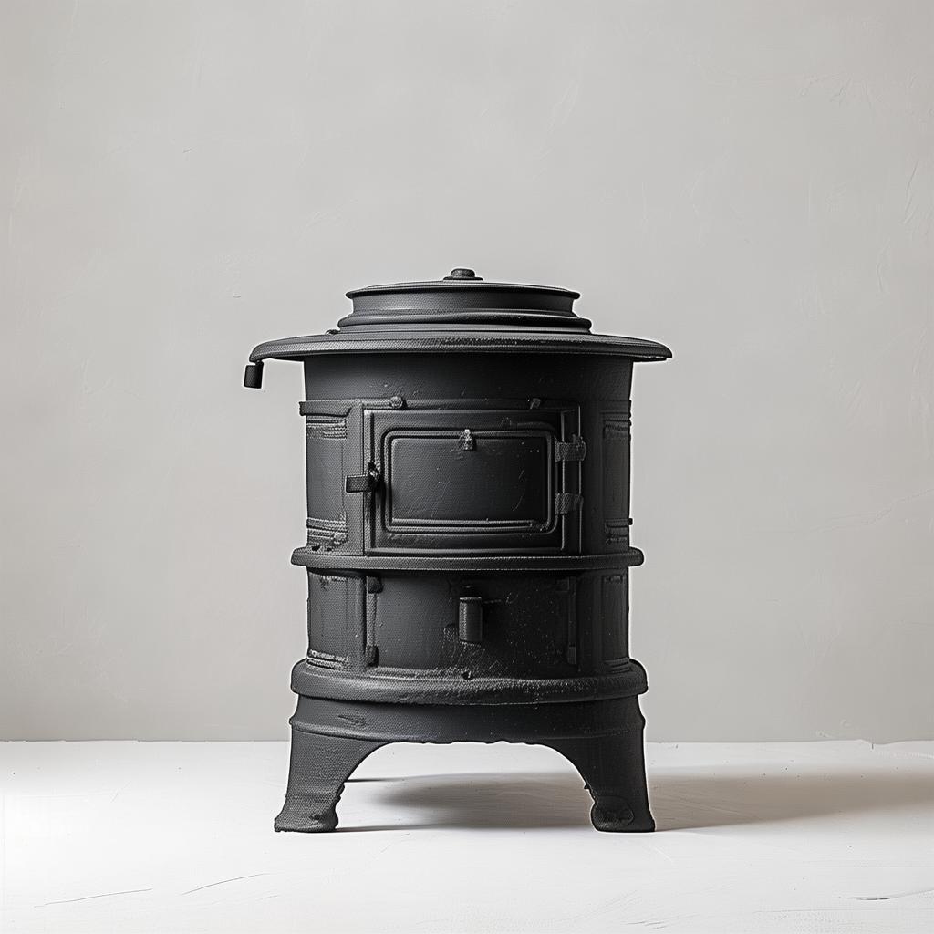 Cast Iron Stove 1800S